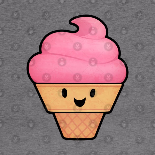 Strawberry Ice Cream by kantonic